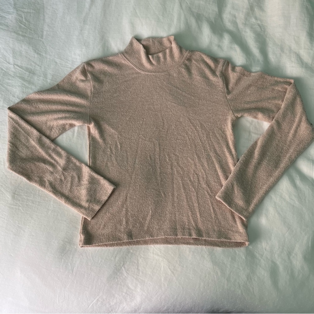 ZARA | Mock Neck Sweater